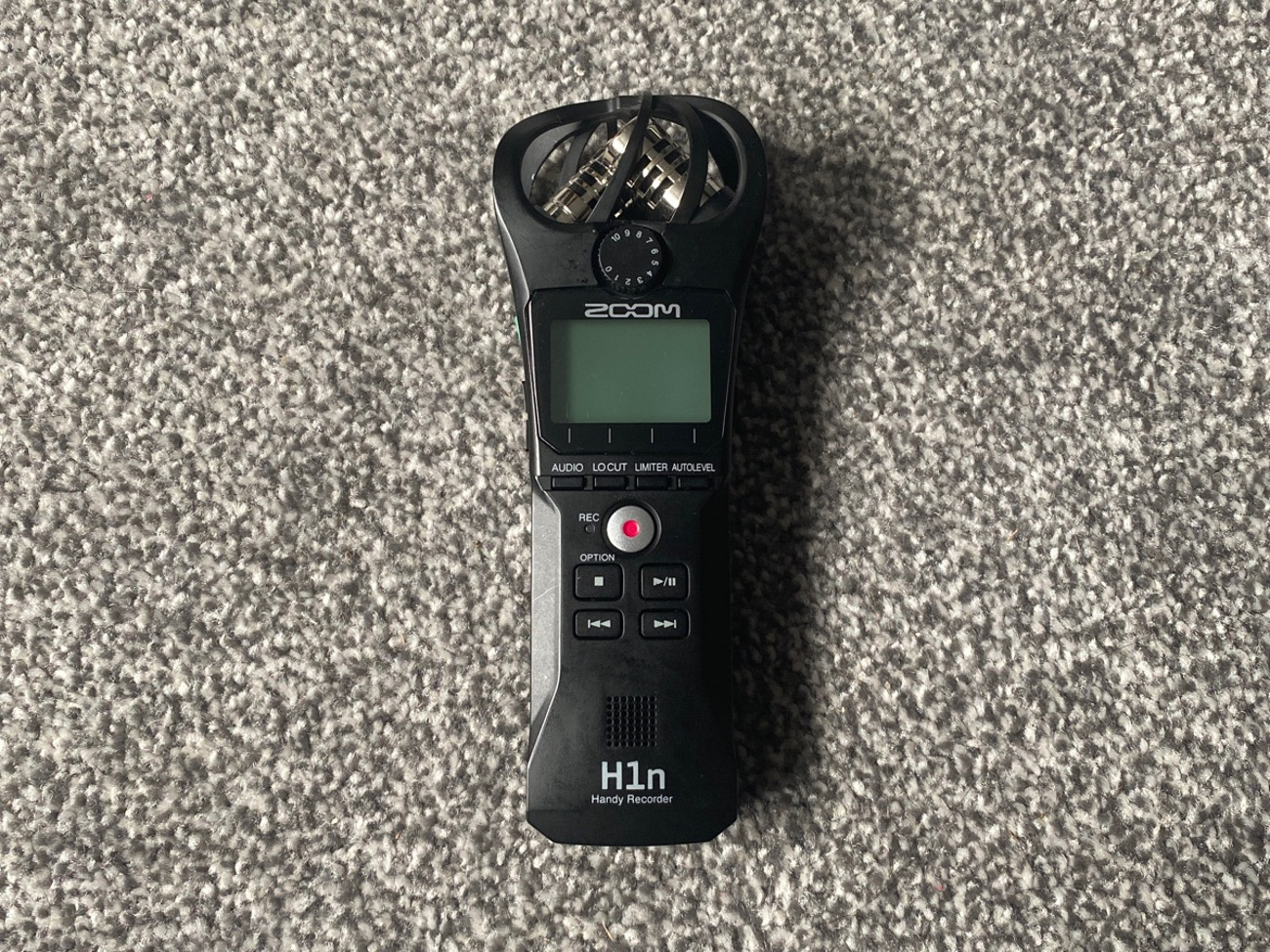 Zoom h1n handy recorder