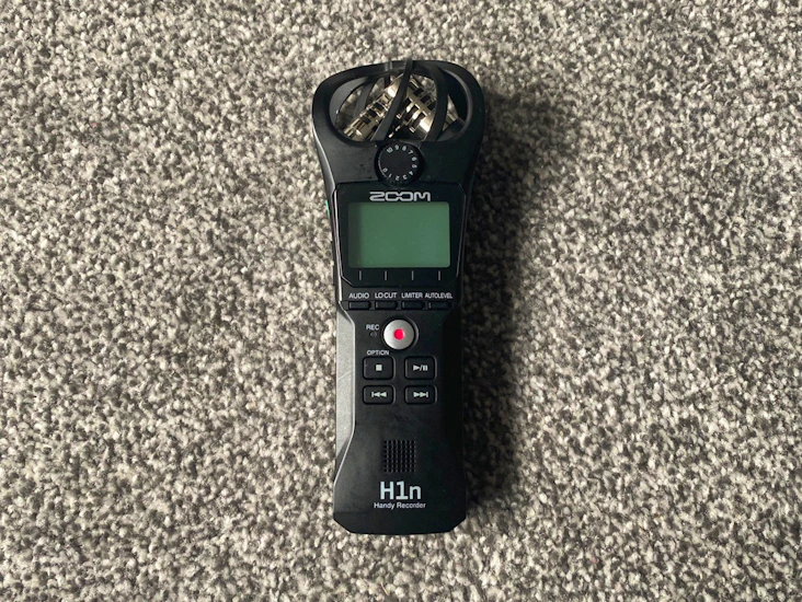 Zoom h1n handy recorder