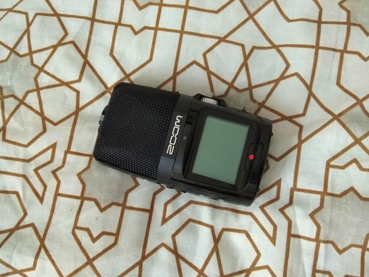Zoom h2n audio recorder