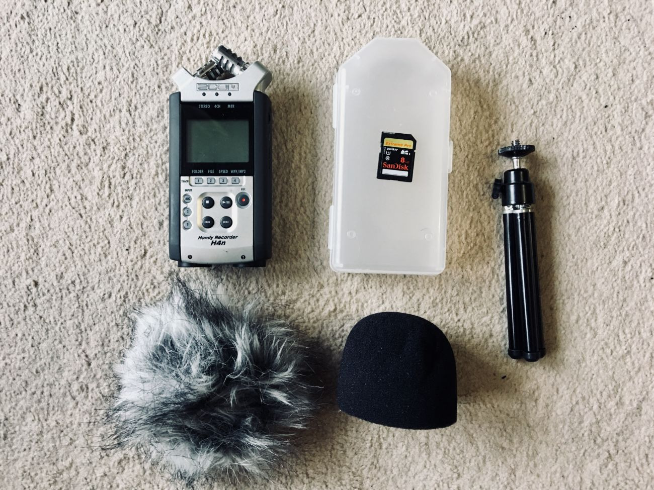 Zoom h4n - audio recorder with extras