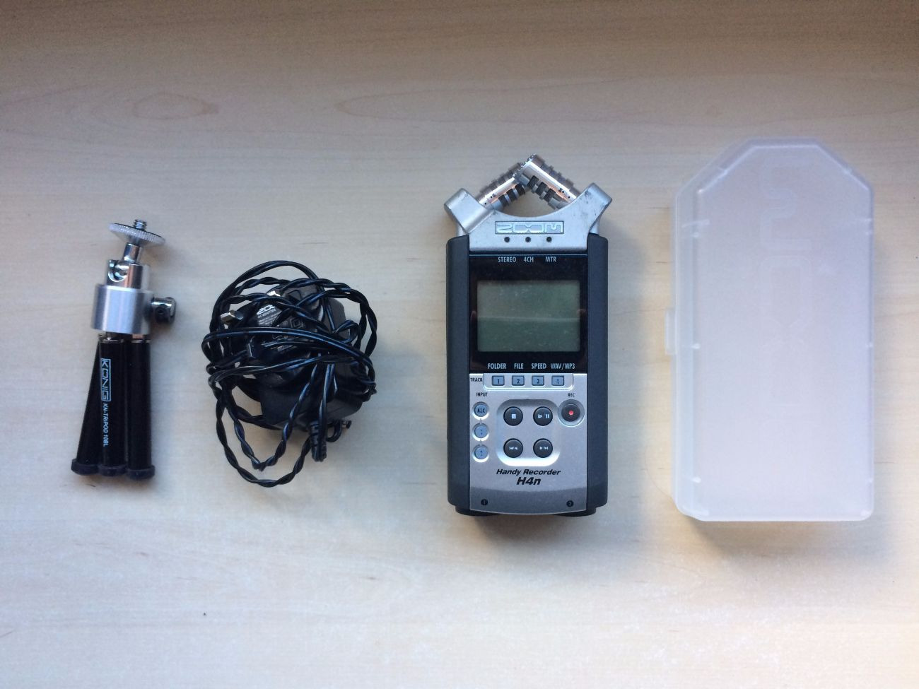 Zoom h4n audio recorder