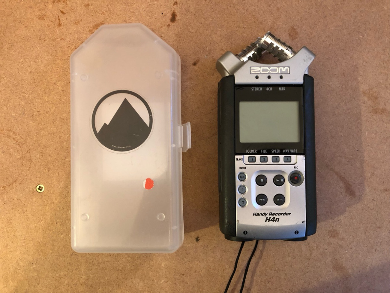Zoom h4n audio recorder
