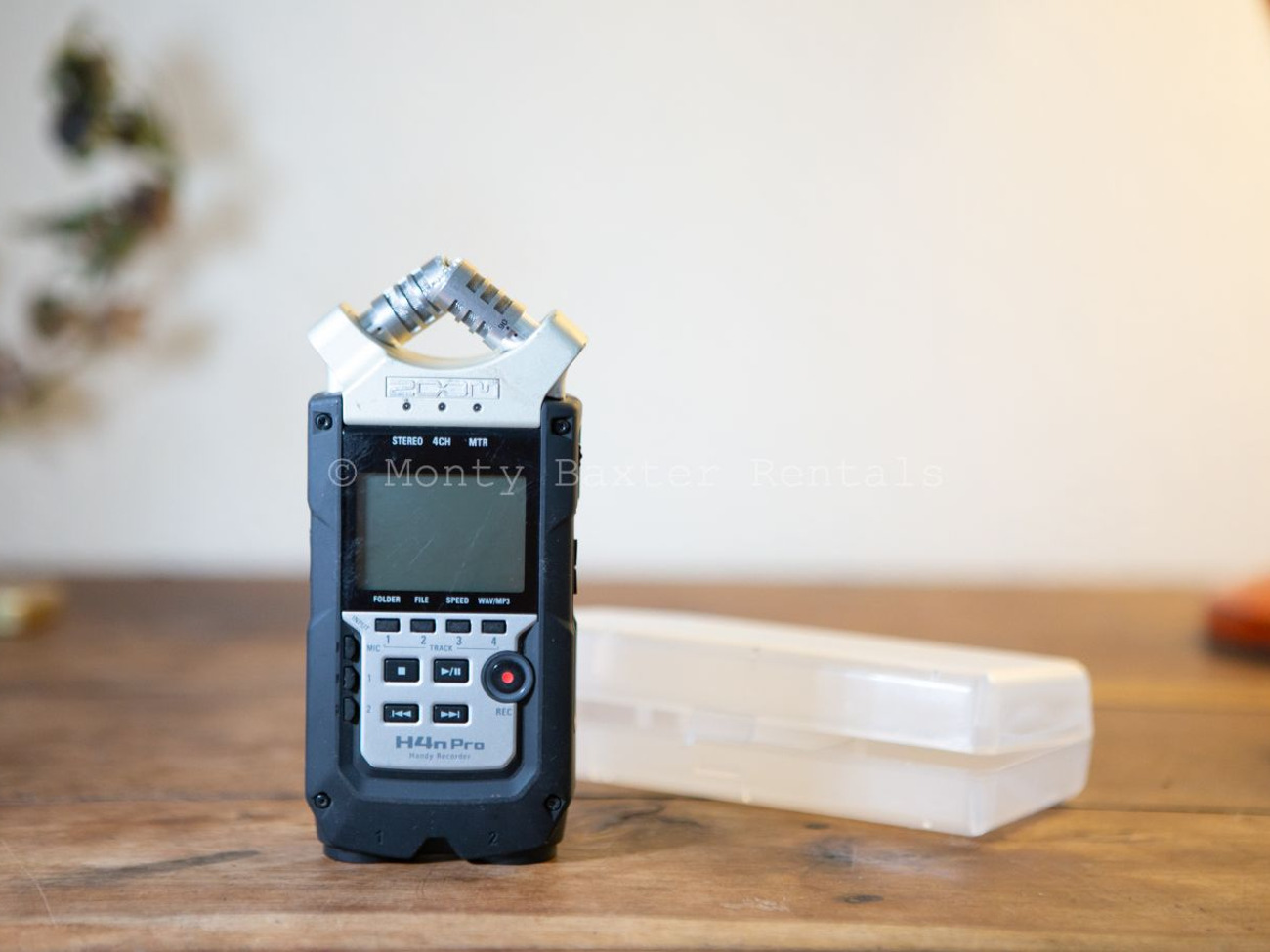 Zoom h4n pro recorder