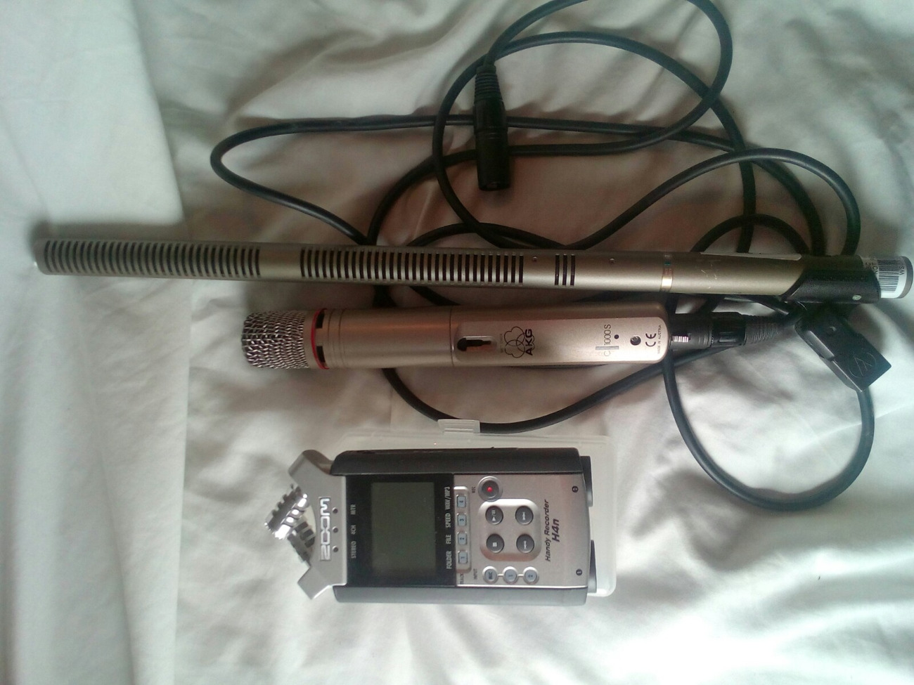 Zoom h4n sound recording kit