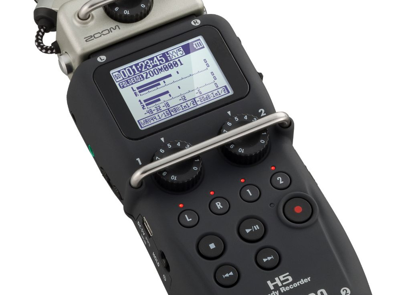 Zoom h5 portable audio recorder