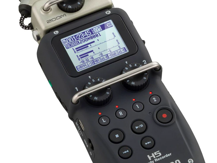 Zoom h5 portable audio recorder