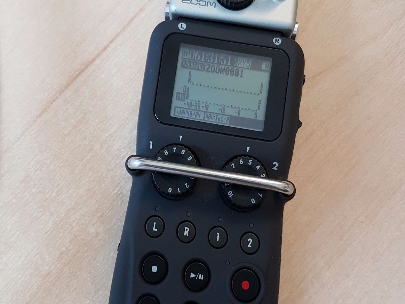 Zoom h5 portable field recorder