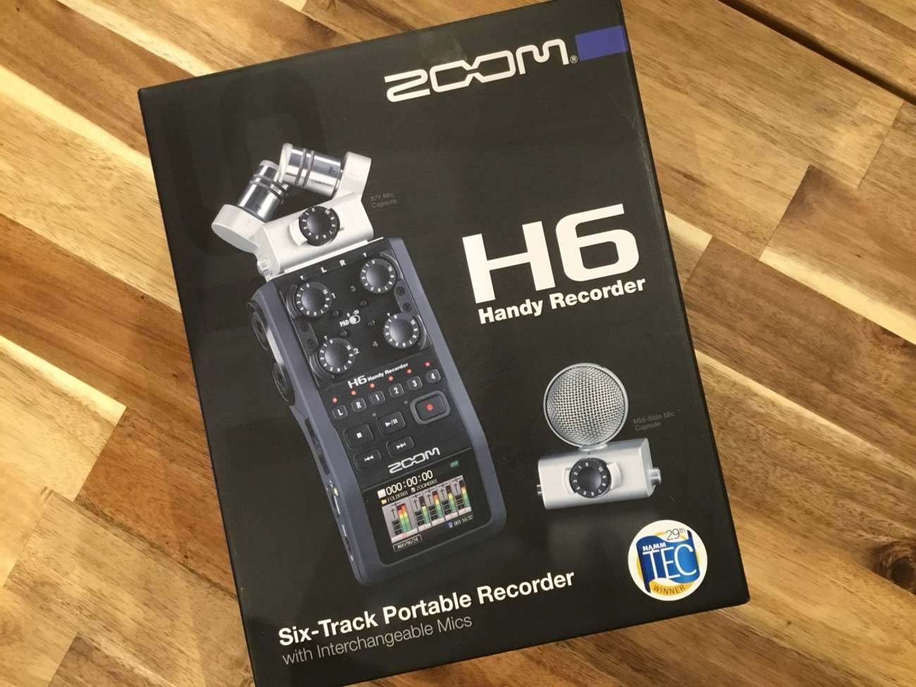 Zoom h6 audio recorder