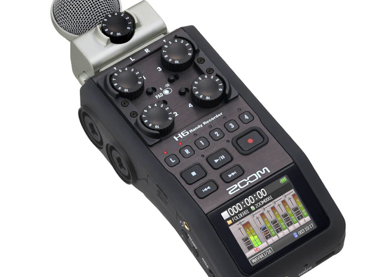 Zoom h6 audio recorder