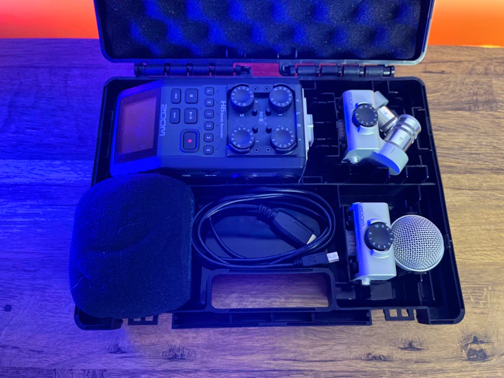 Zoom h6 field recorder