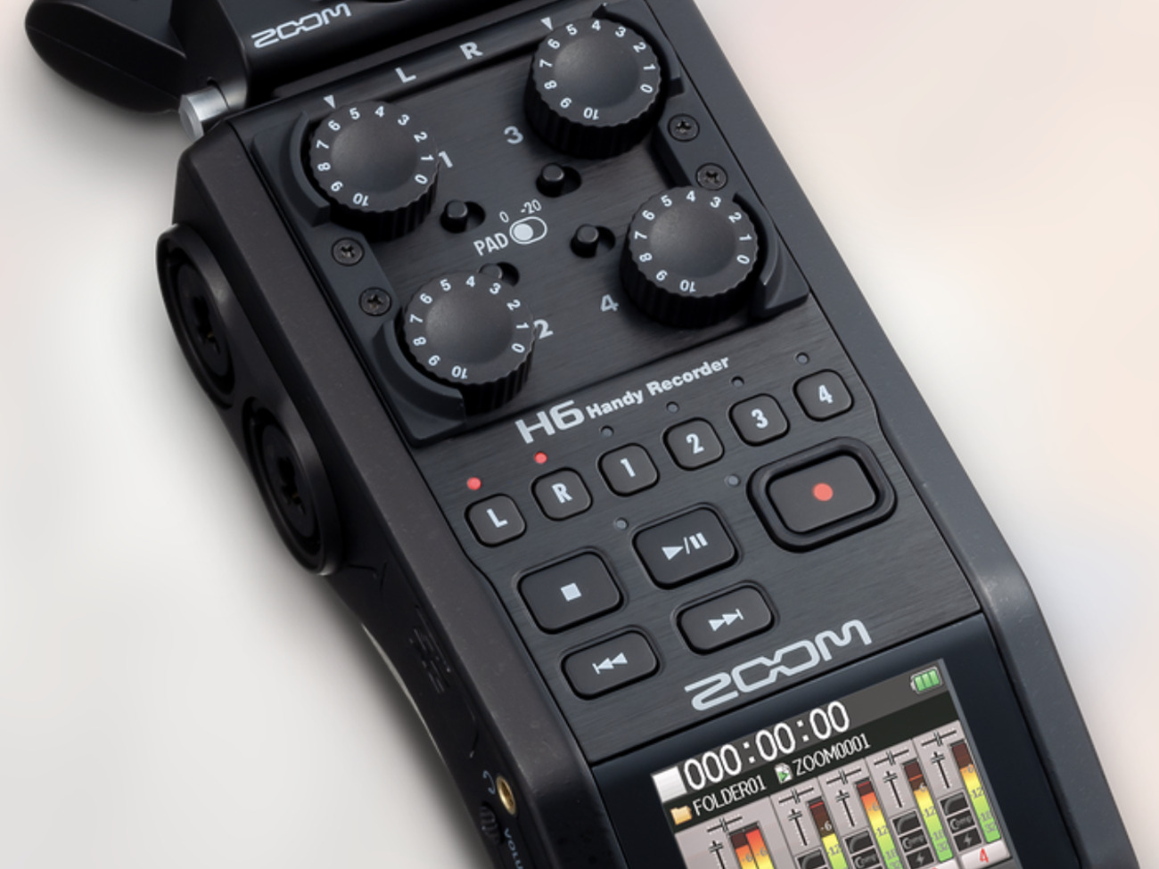 Zoom h6 handy recorder