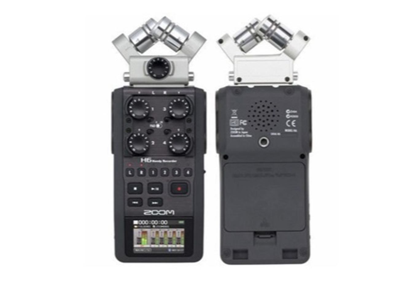 Zoom h6 portable recorder