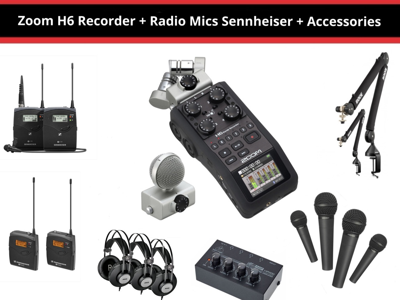 Zoom h6 recorder 