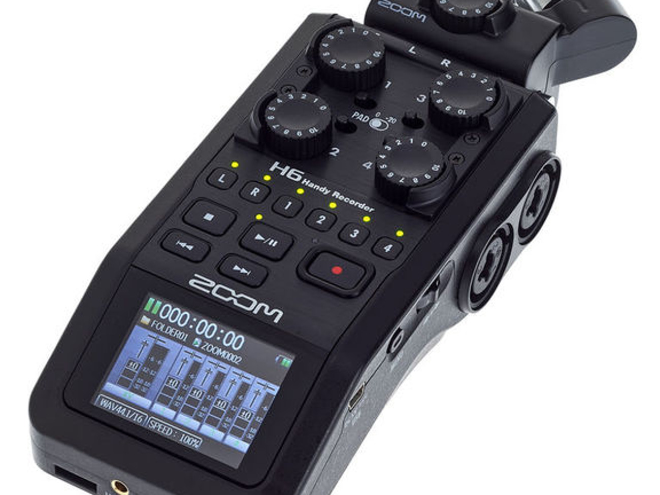 Zoom h6 recorder