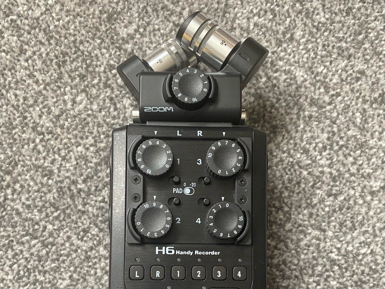 Zoom h6 recorder