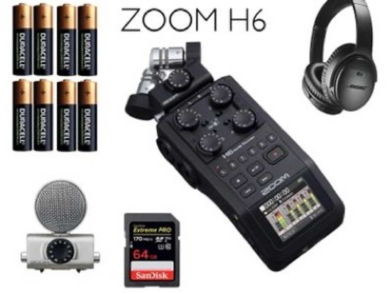 Zoom h6 sound recorder 