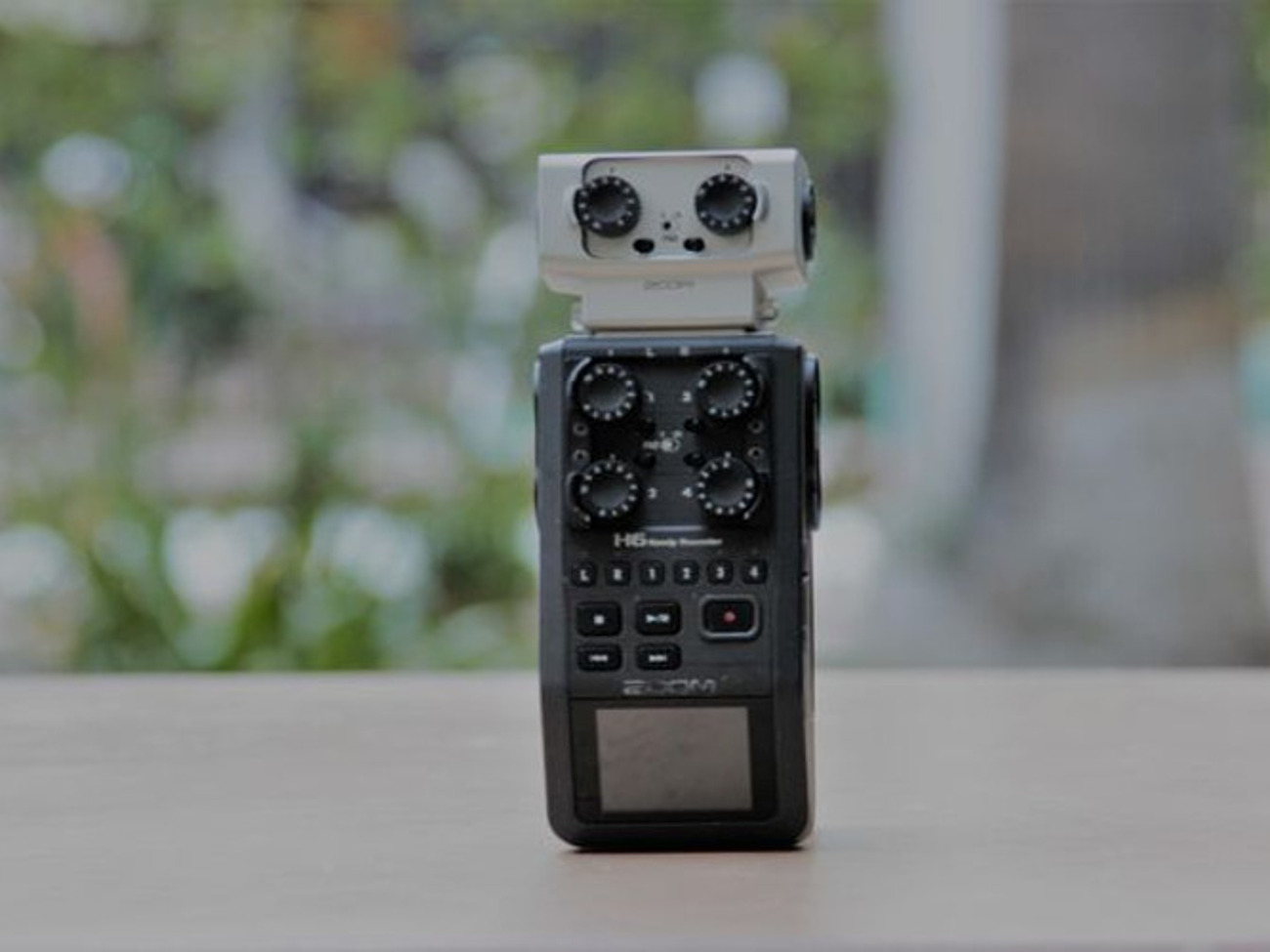 Zoom h6+exh6 audio recorder - 6 input channels 