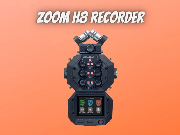 Zoom h8 8-input / 12-track portable handy recorder