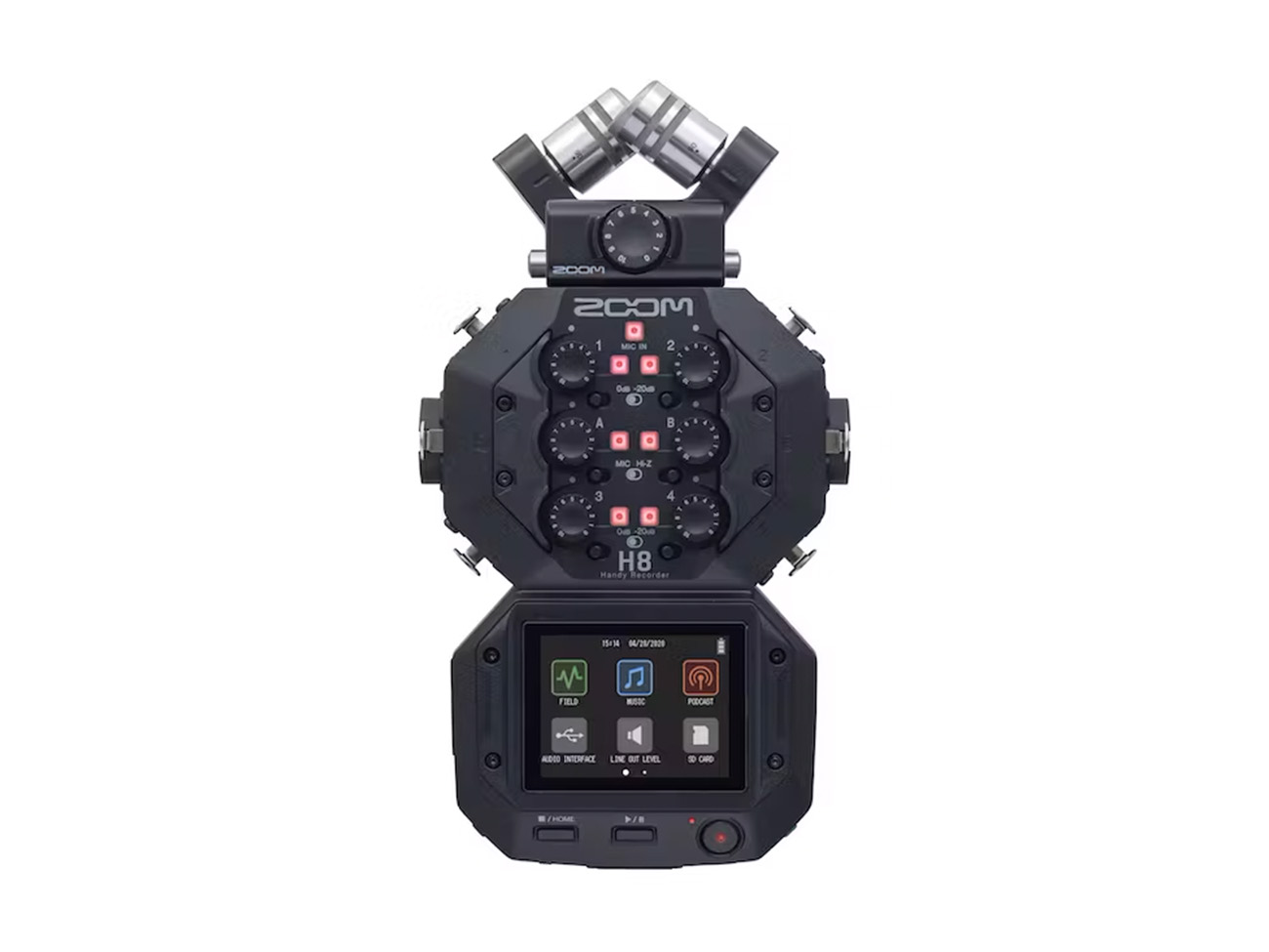 Zoom h8 audio recorder