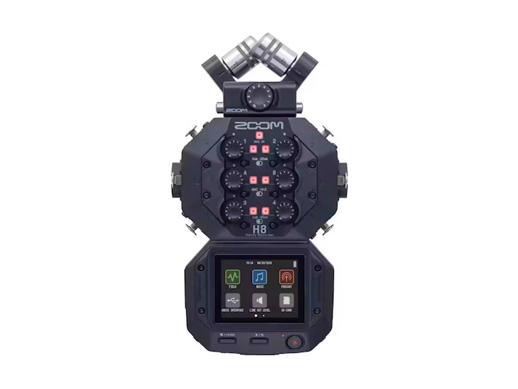 Zoom h8 audio recorder