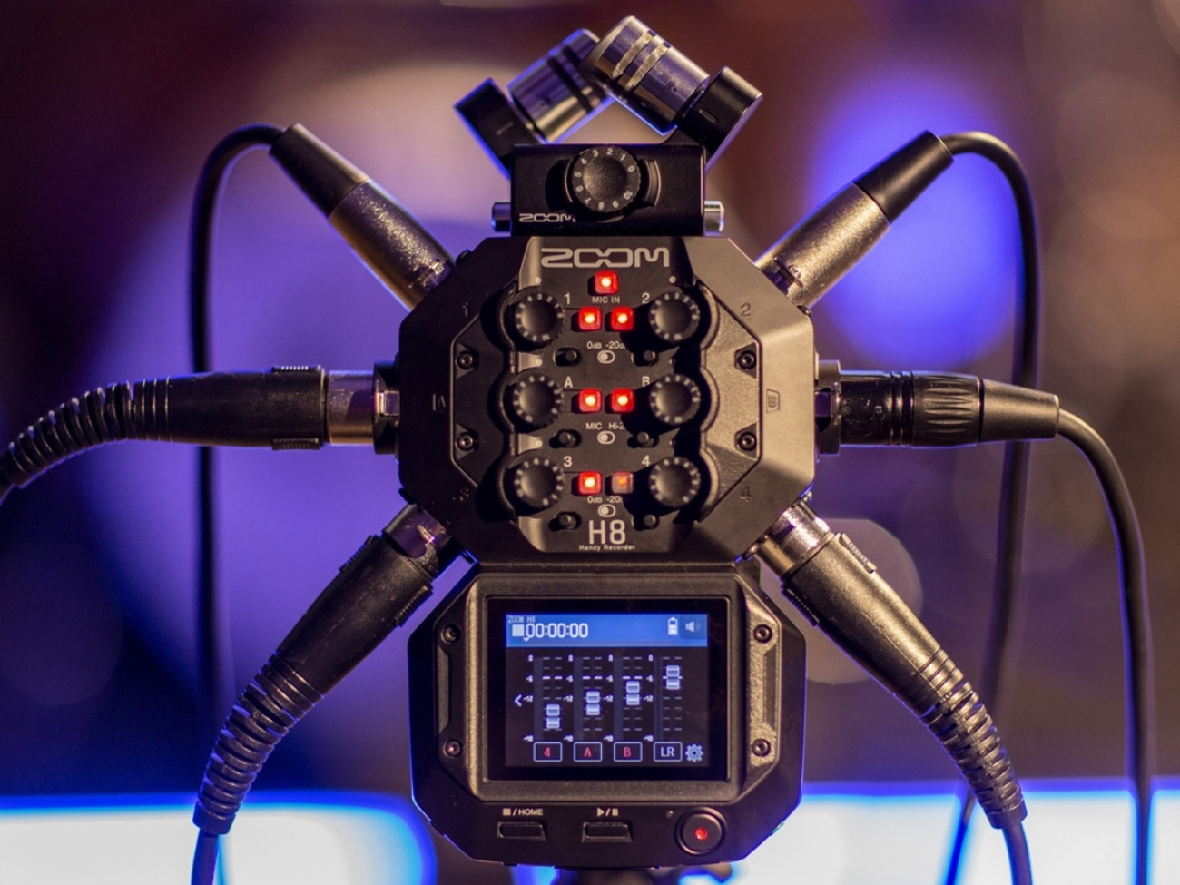 Zoom h8 audio recorder