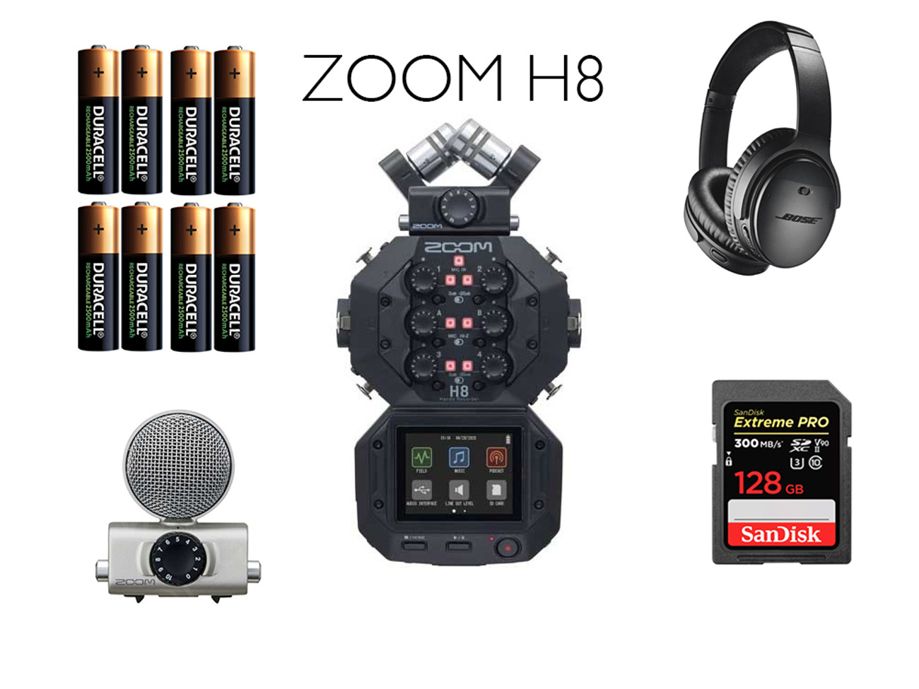 Zoom h8 field / sound recorder