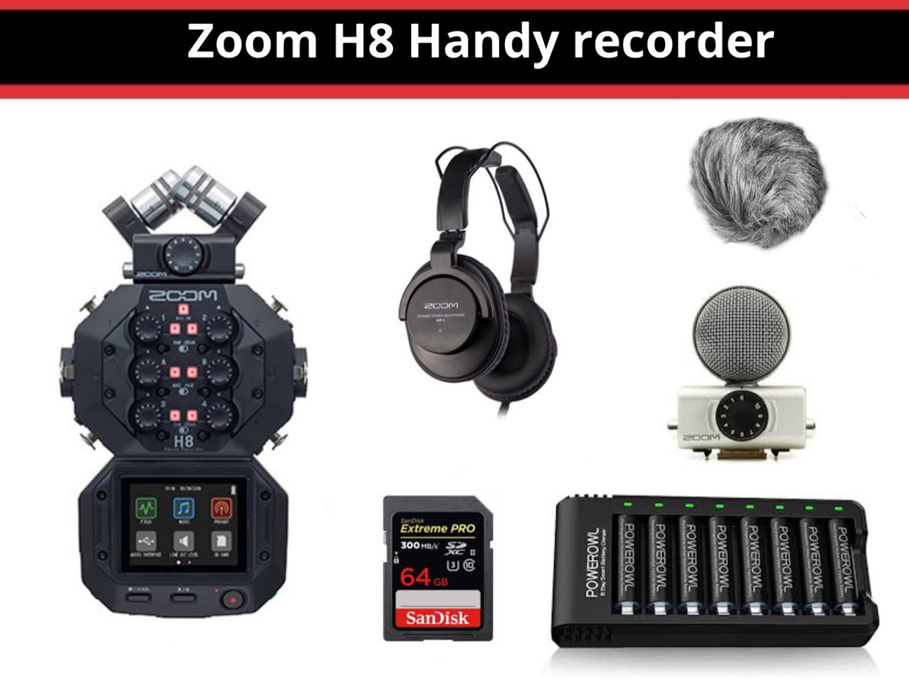 Zoom h8 handy recorder