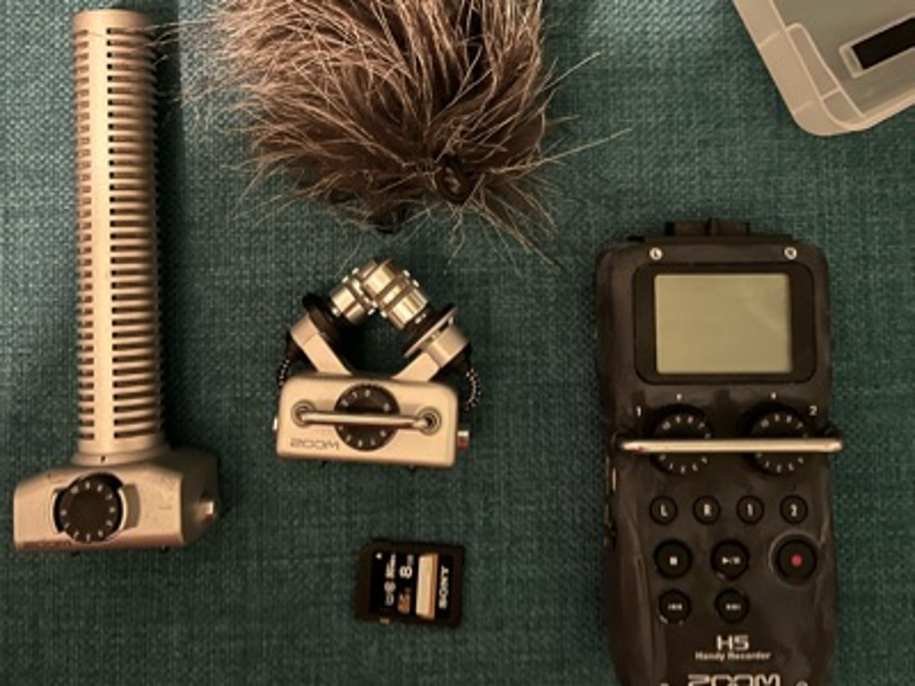 Zoom recorder h5 microphone