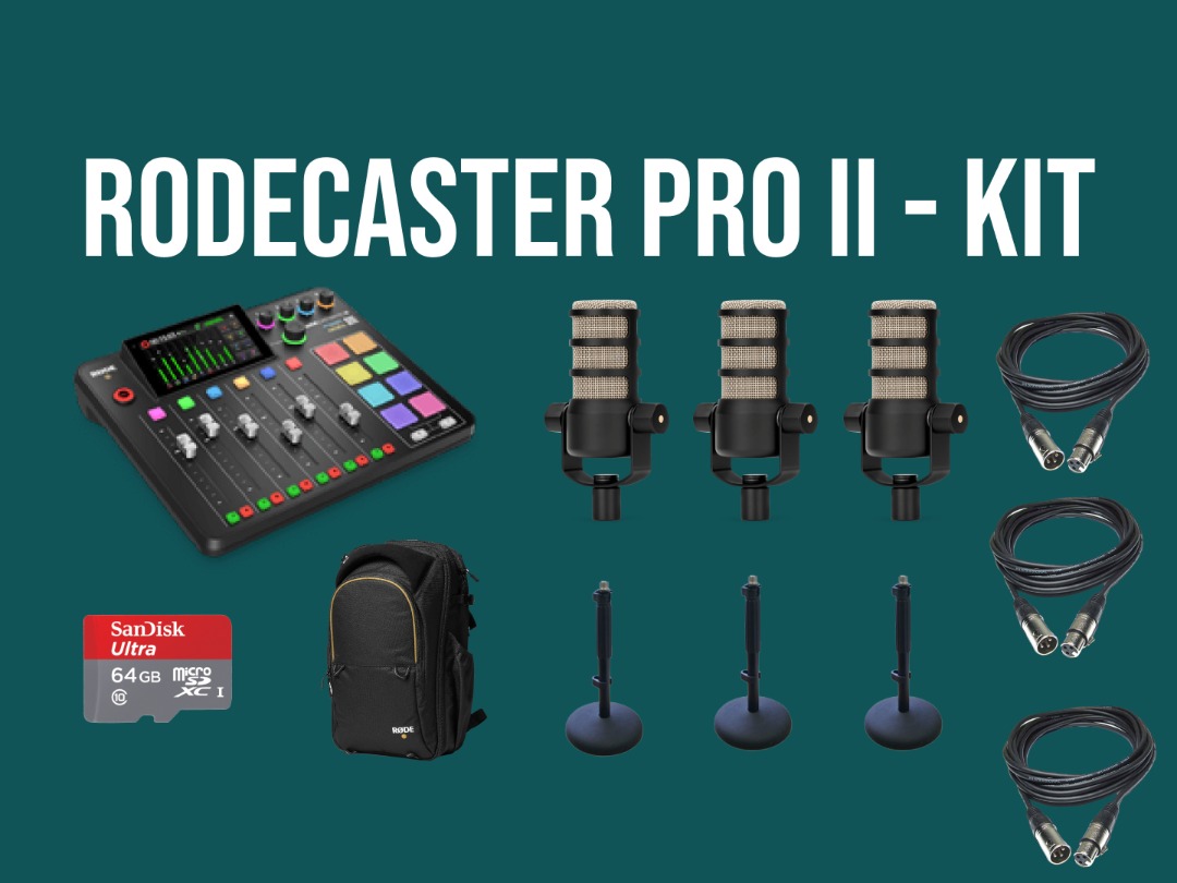 Podcast kit - rodecaster pro ii #2