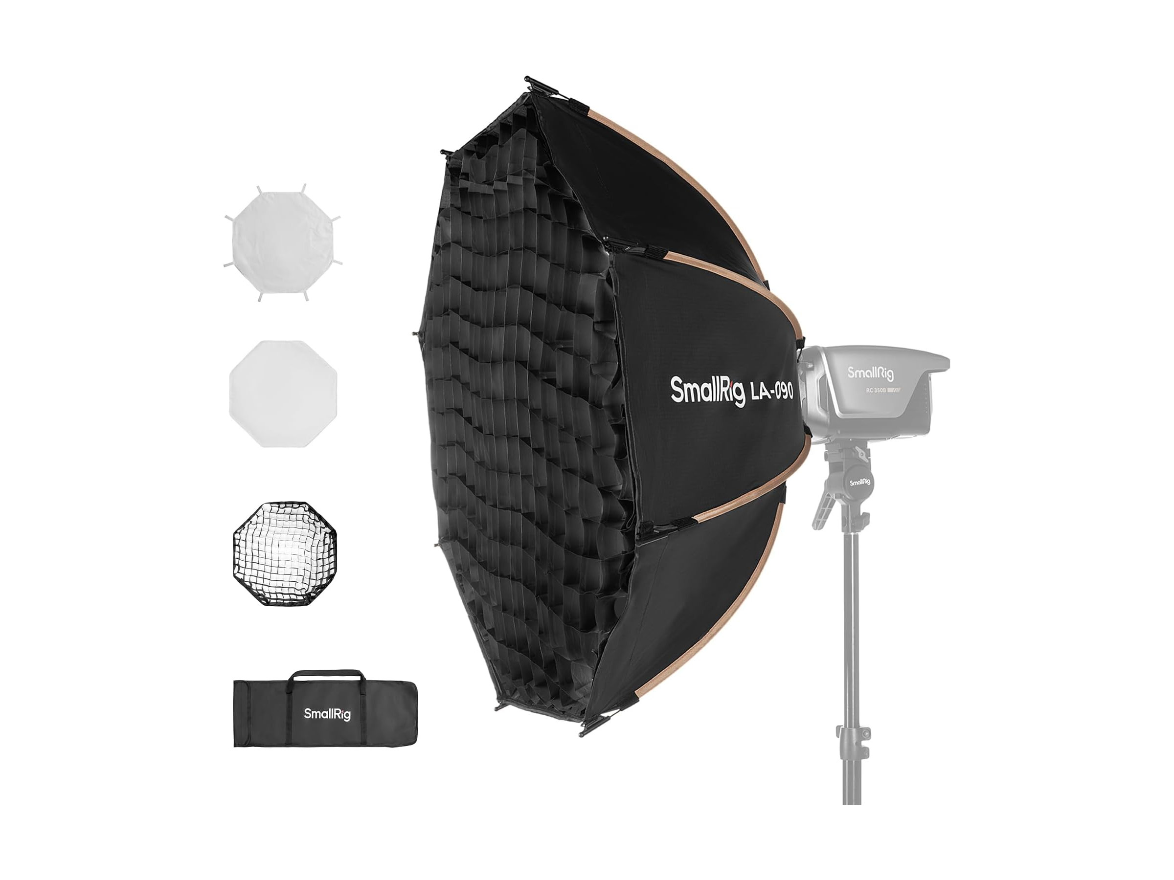 Smallrig 35" (90 cm) softbox la-o90 quick release octagon soft box