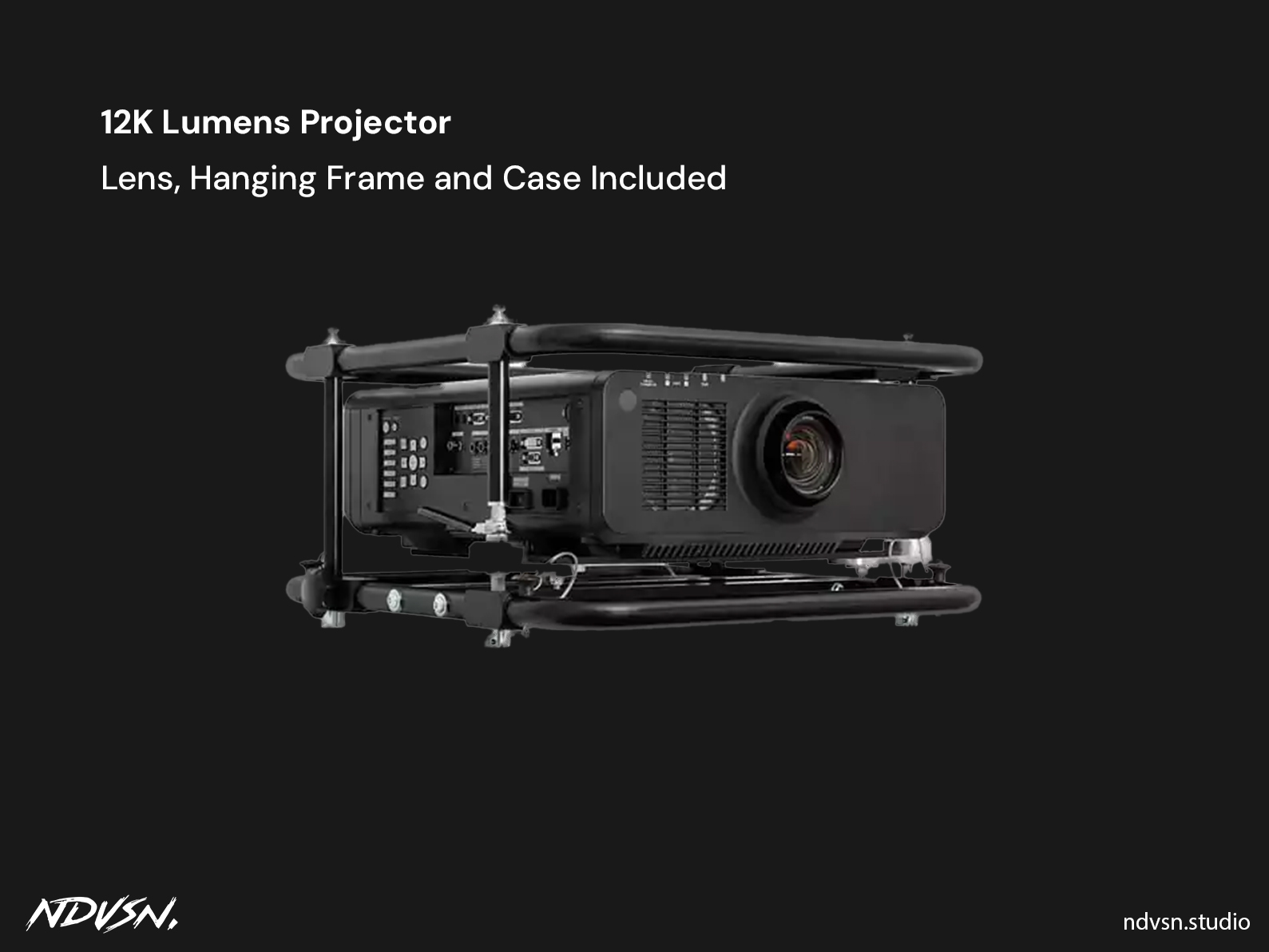 Panasonic pt-dz13ke - 12000 lumens large venue projector with lens, frame and case 12k dlp