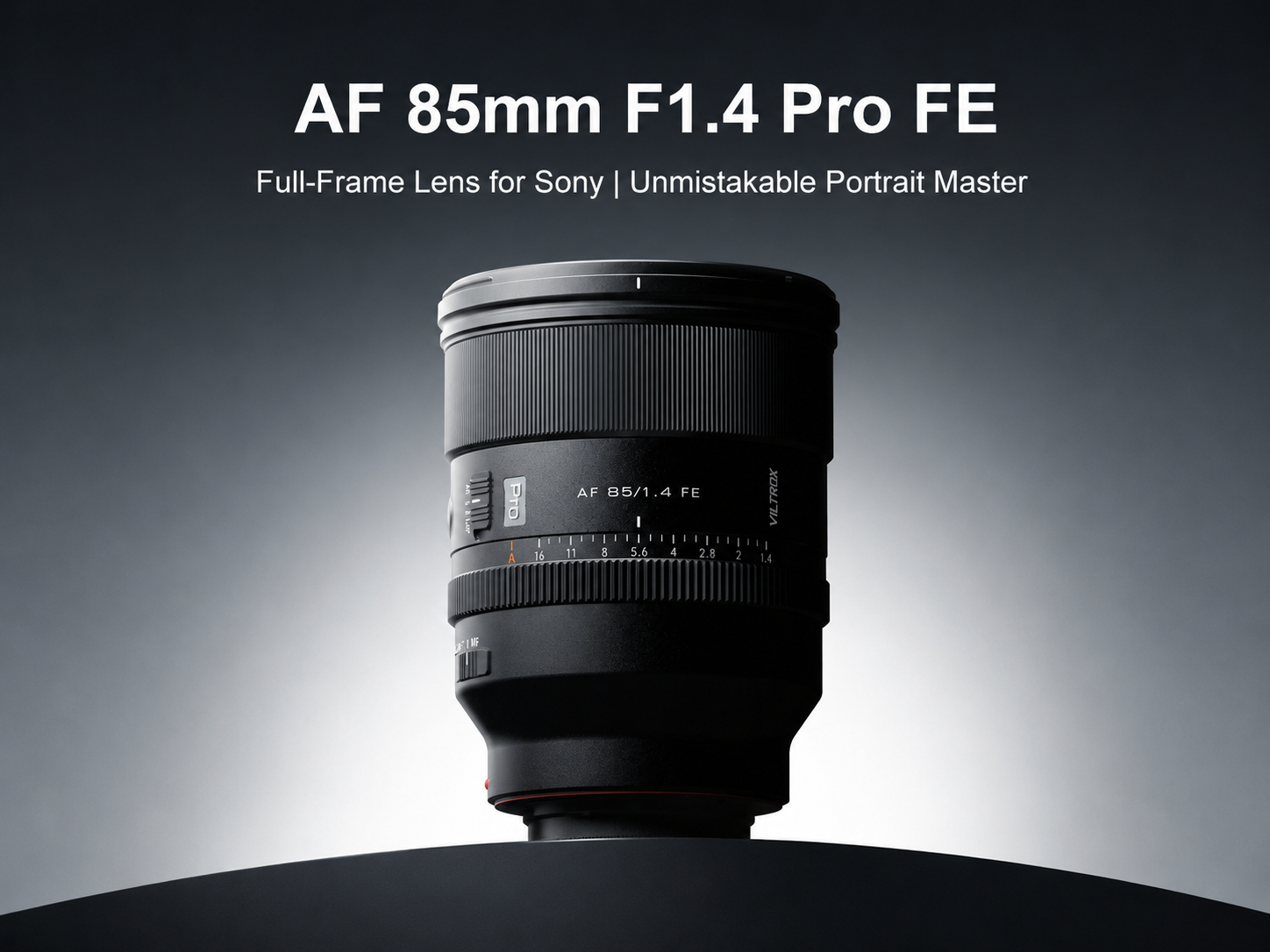 Viltrox 85mm f1.4 pro fe full frame lens for sony e, auto focus large aperture