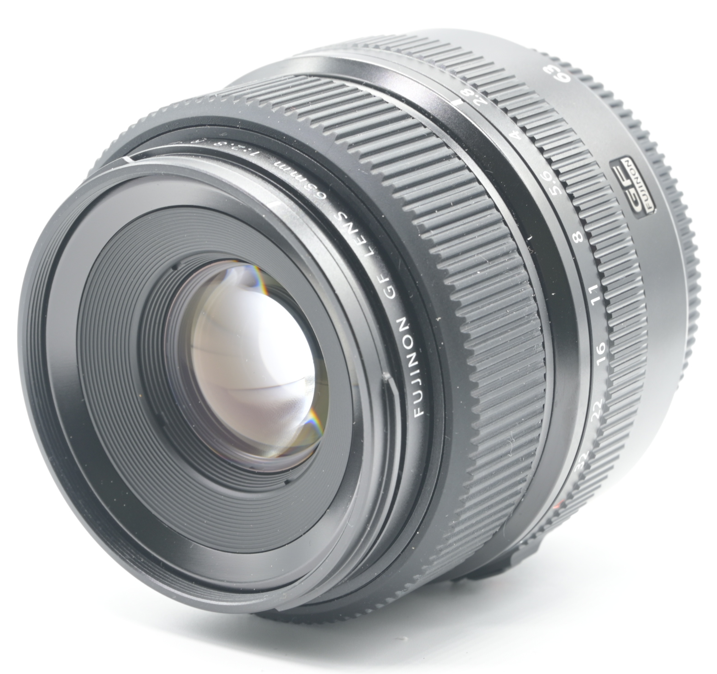 Fujifilm gf 63mm f/2.8 r wr fuji comes with caps and pouch