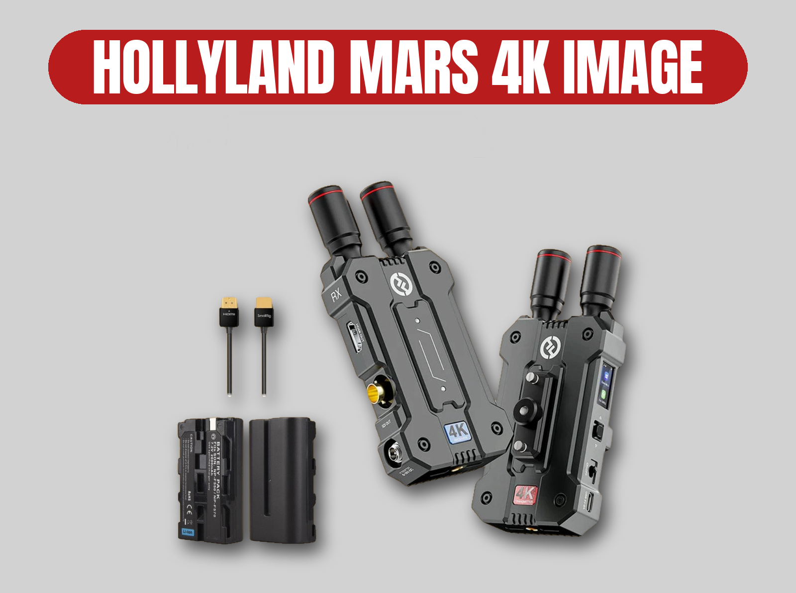 Hollyland mars 4k wireless image transmitter | 4k / sdi / hdmi