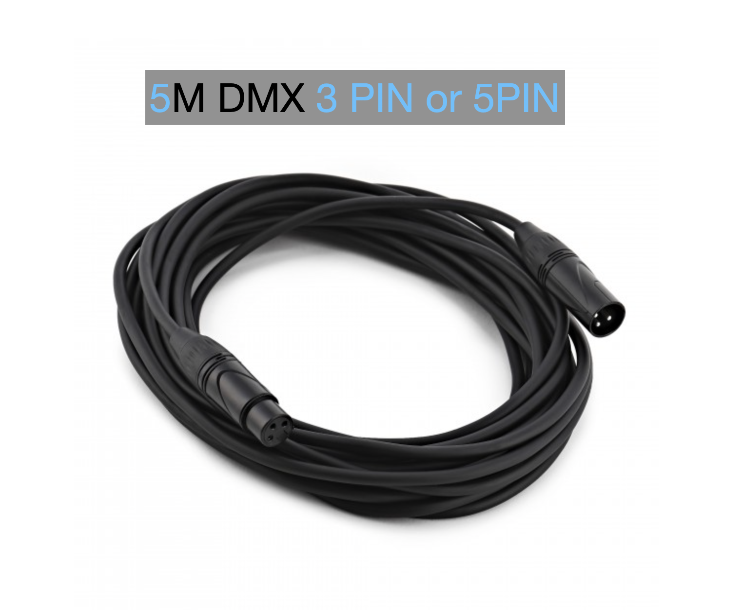 Dmx cable 6m 6meters