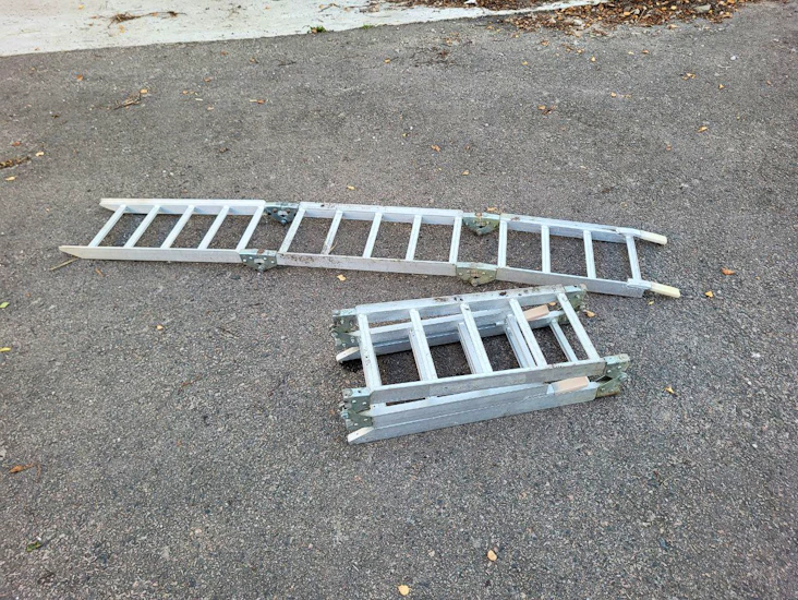 Lastramp, aluminium, 1980 x 283 mm, 272 kg