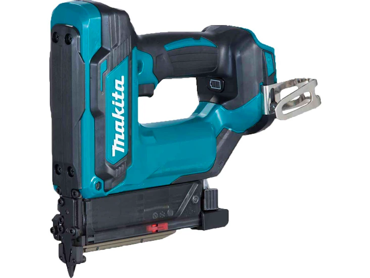 Supersmidig och portabel spikpistol med batteri och spik