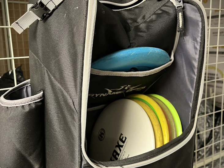 Discgolf discar (frisbees) & väska