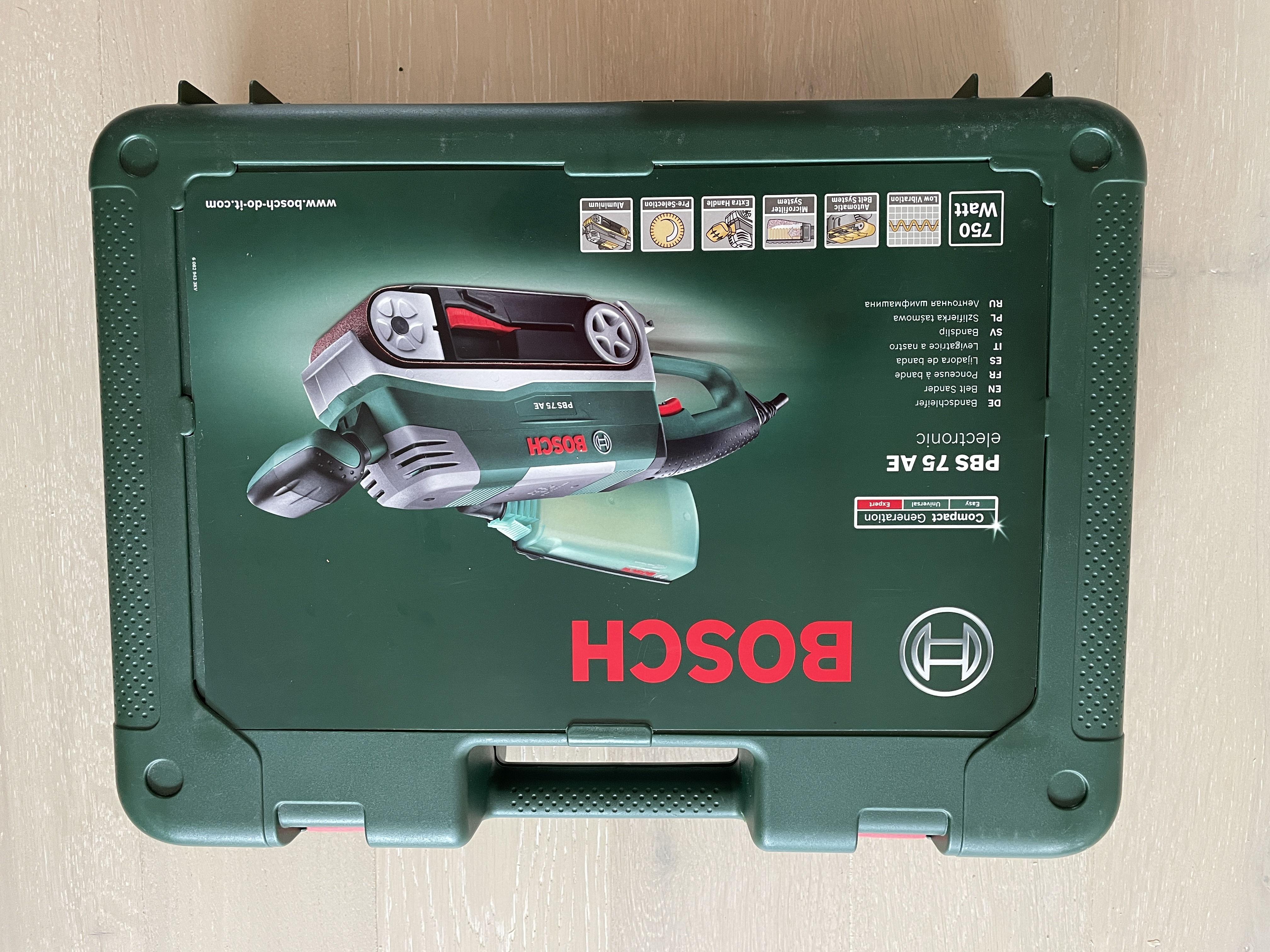 Bosch pbs 75 ae båndsliper