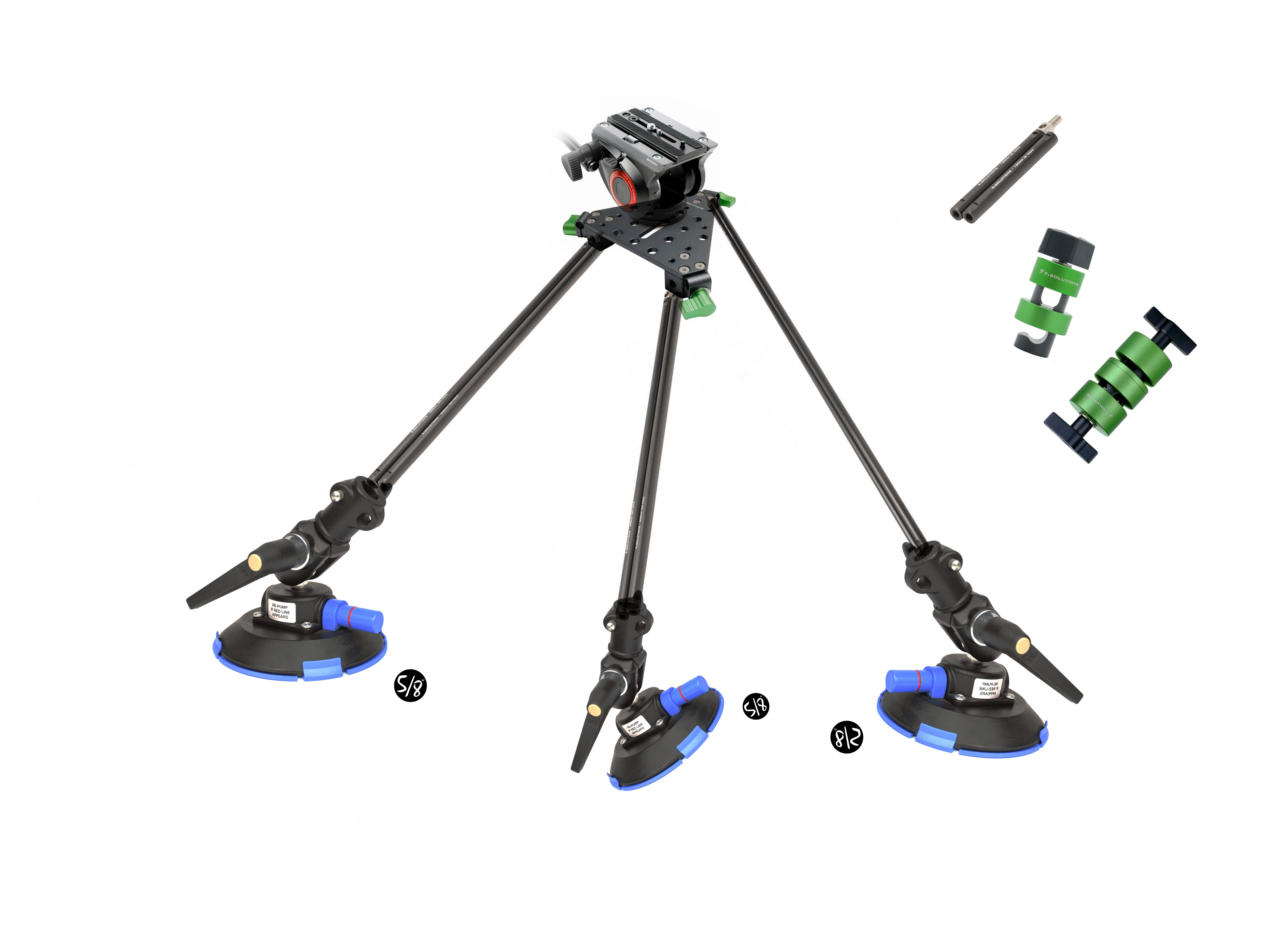 Car rig / mount basic set up fluid head
