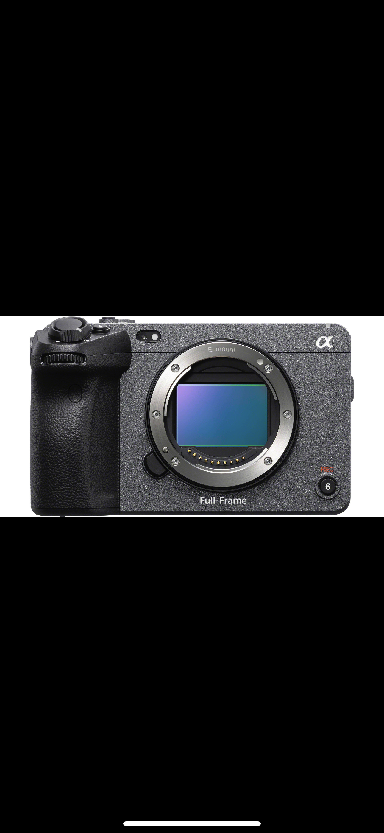 Sony fx3 full‑frame cinema camera 
