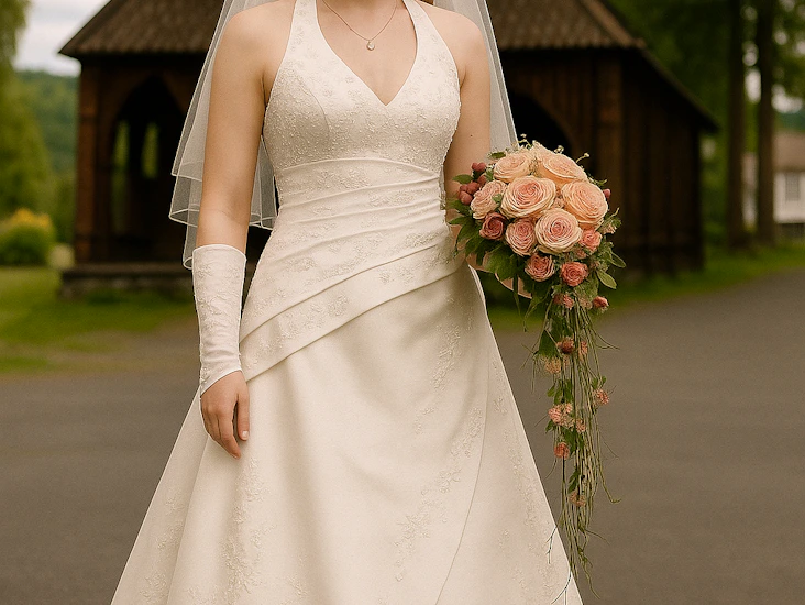 Lilly 2009 – elegant brudekjole til leie