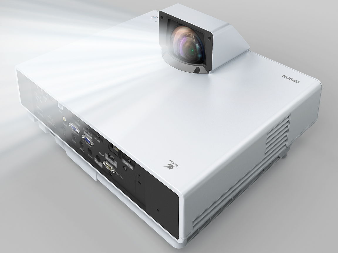 Epson eb-800f 5,000 lumen ultra short throw laser projector