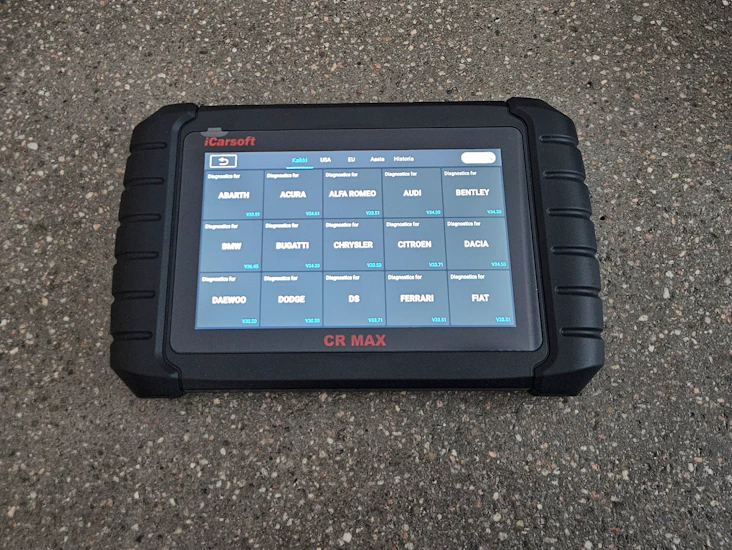 Icarsoft cr max vikakoodinlukija – monimerkkilaite