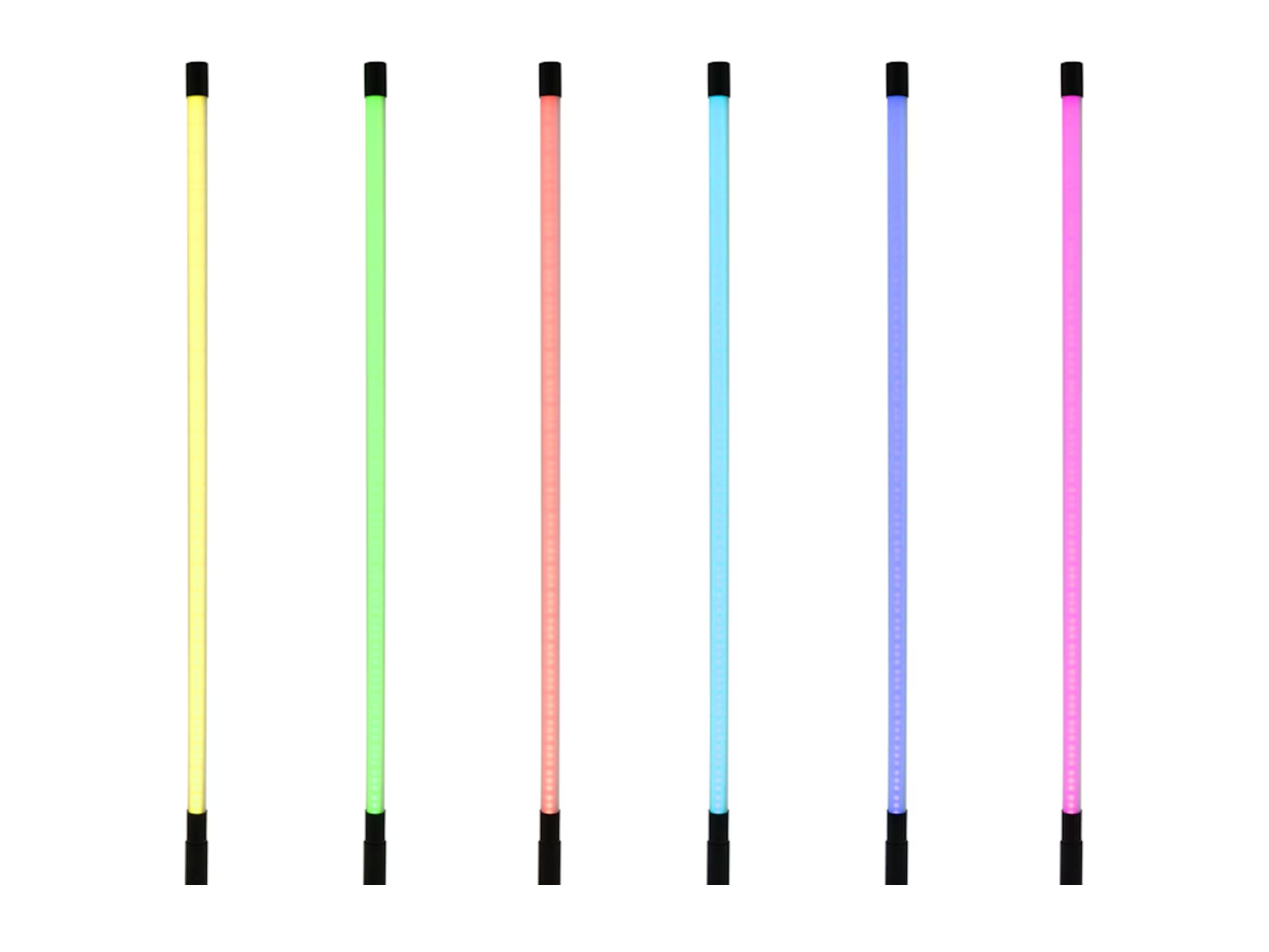 Led neon sticks rör 6st