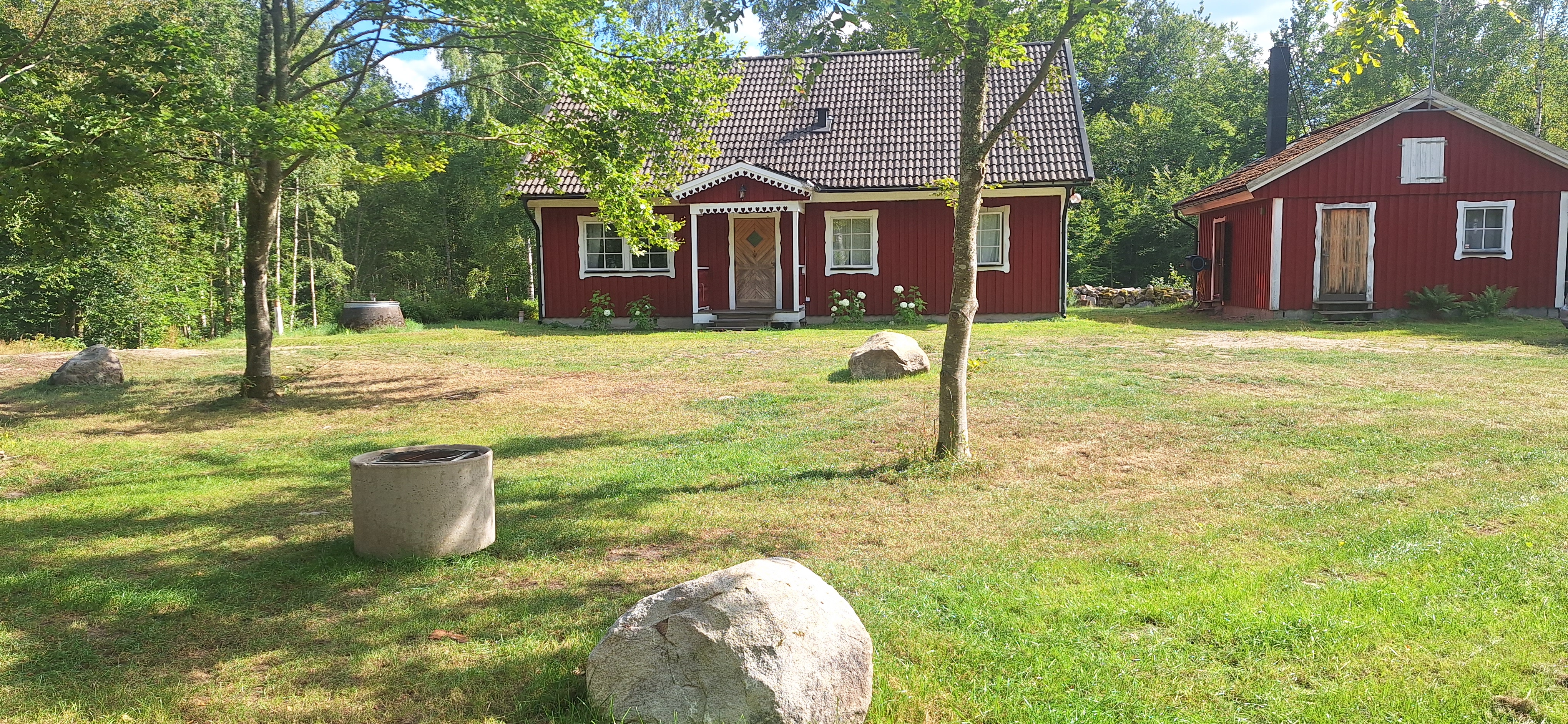 Stugan inkl. badtunna