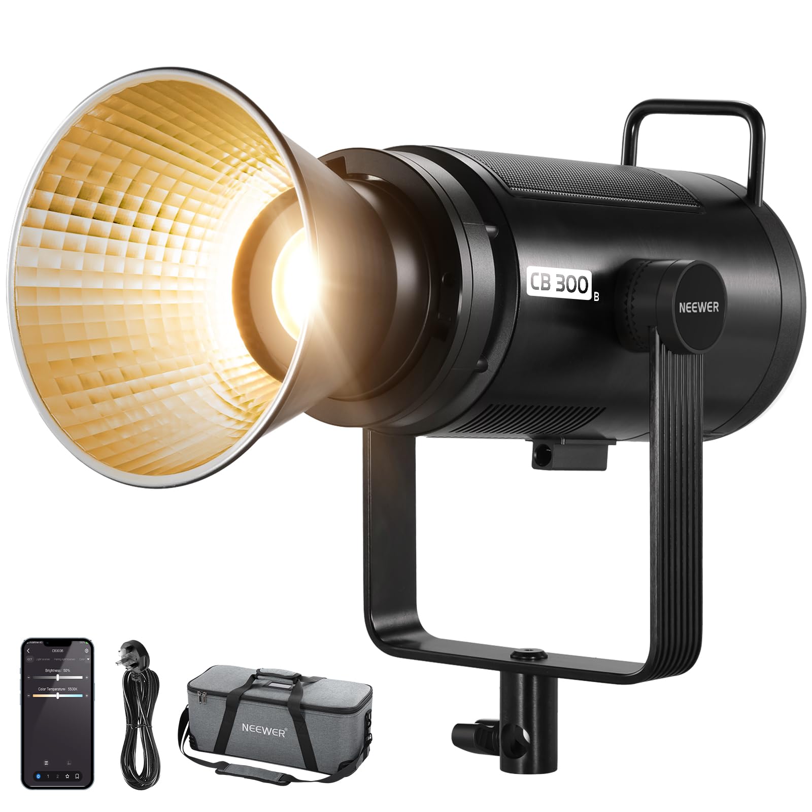 Key light 320w bi-colour powerfull light.