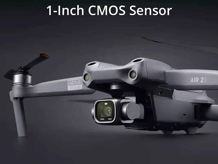 Dji air2 s 20 mp foto og 5,4k video - to batterier med usb lader