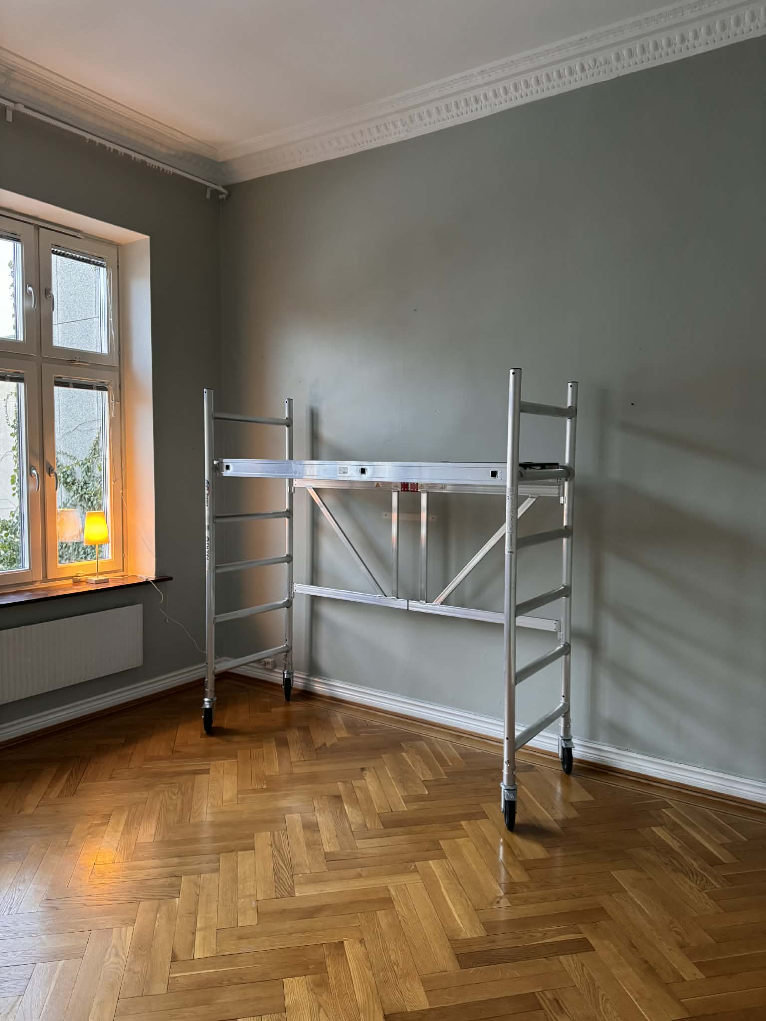 Rullställning inomhus