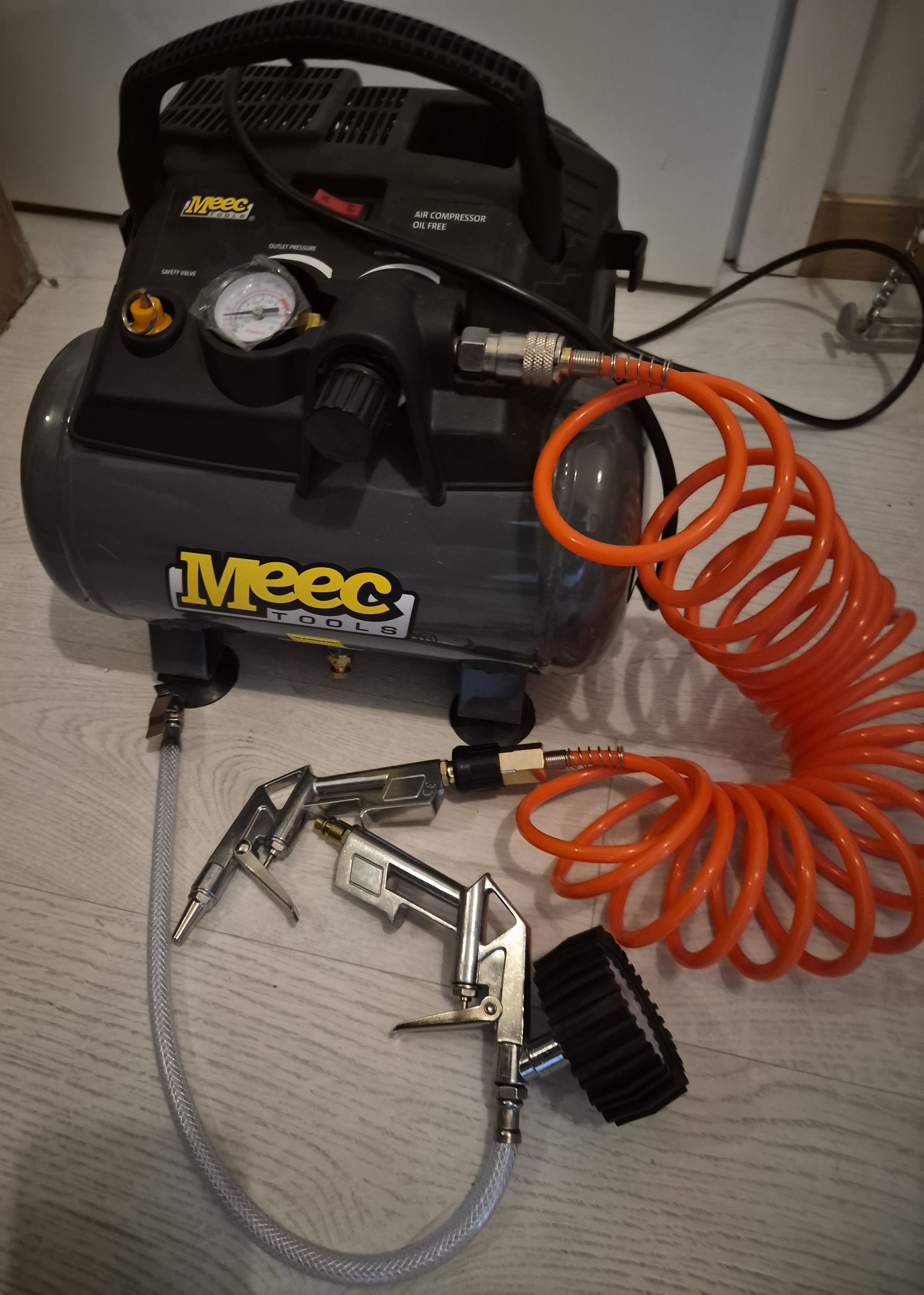 Liten smidig kompressor